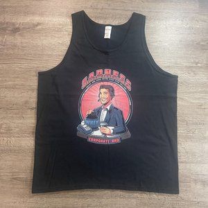 NEW w/o Tags Gildan Ultra Cotton Corporate Bro S.A.D.N.E.S.S.™ Black Tank Top XL